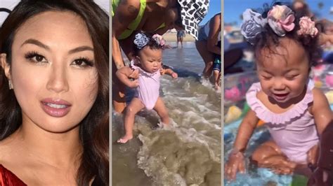 jeannie mai beach|Jeannie Mai Daughter Monaco Enjoys BEACH SUNSET At 1st。